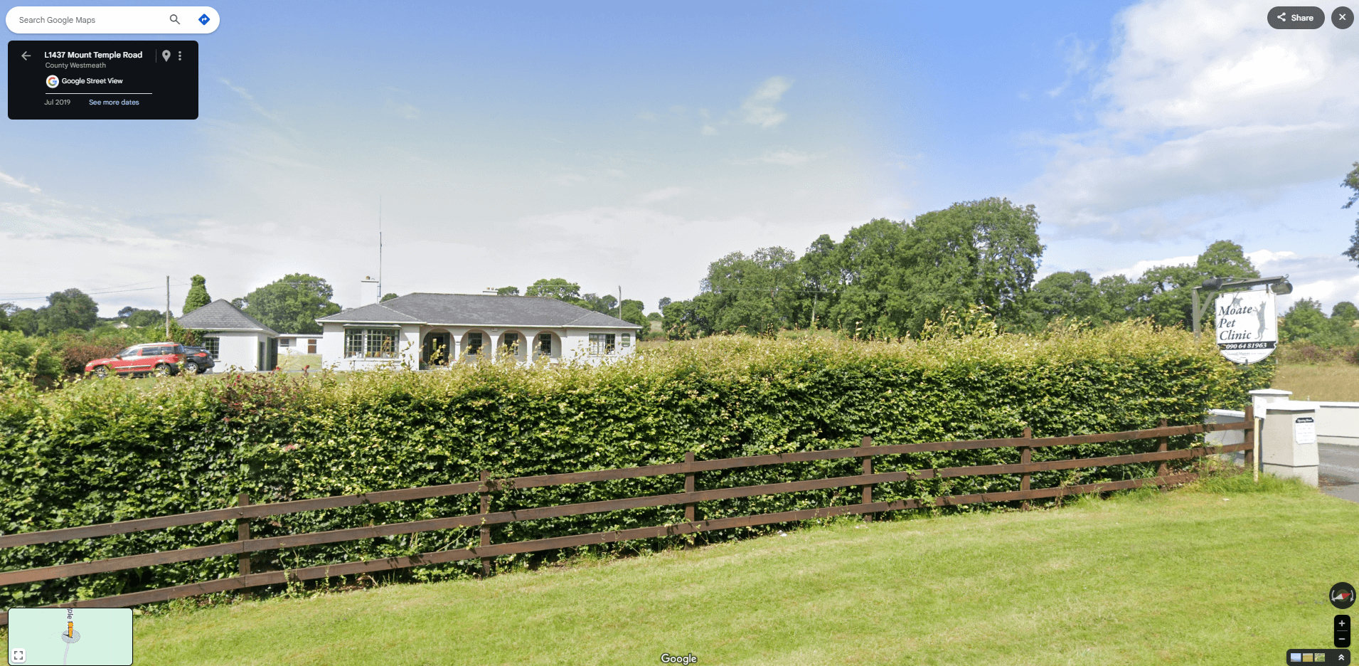 Location Moate Vet hospital